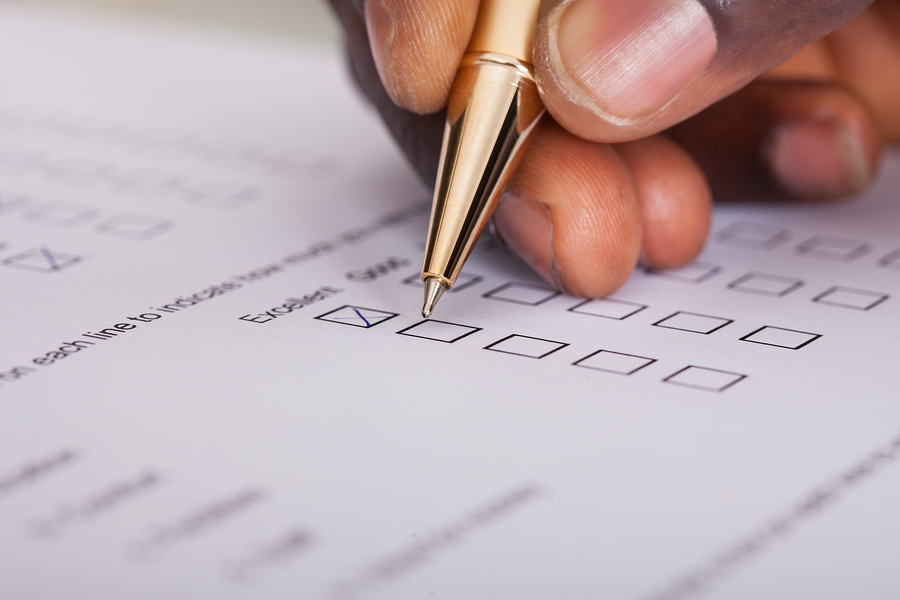 The correspondence process for customer surveys also plays a part in a survey's effectiveness